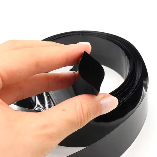 Термозбіжна трубка ПВХ 80x0.1мм, 1м, чорна Вінниця - фото 3