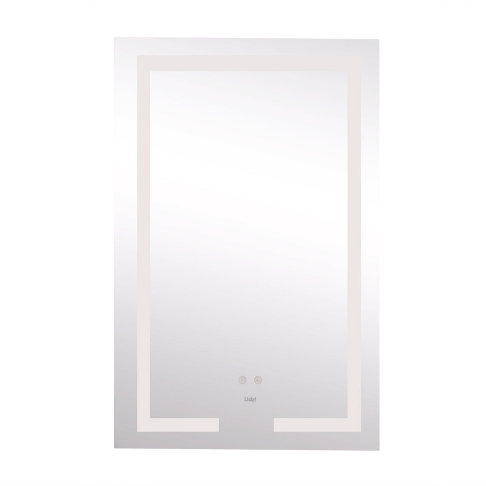Дзеркало Lidz Kubis 500х800 з LED-підсвіткою Touch, з антизапотіванням, з диммером, рег. яскравості LD78LF9365080 Київ - фото 3