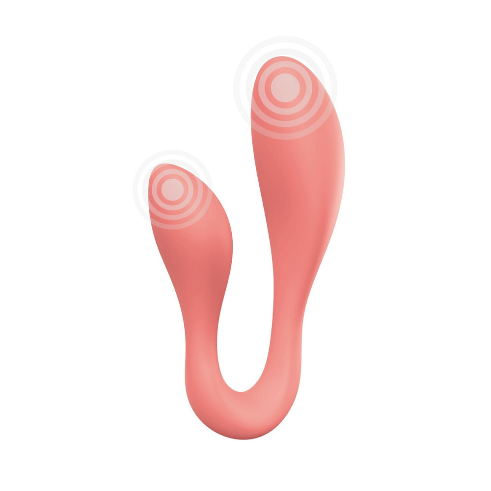 Смарт-стимулятор Adrien Lastic Couple Secrets II + APP для клитора и точки G, коралловый Sex Aura Киев - изображение 2