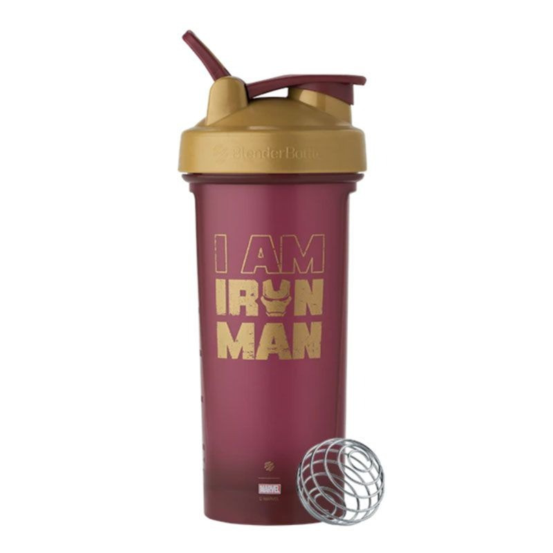 Шейкер спортивний BlenderBottle Classic Loop PRO 28oz/820ml Marvel Iron Man (600561) Кам'янське - фото 1