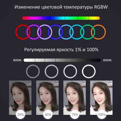 Набір блогера Puluz Ring USB LED lamp PKT3043 10&quot; + tripod 1.1 м (PKT3043) Вінниця