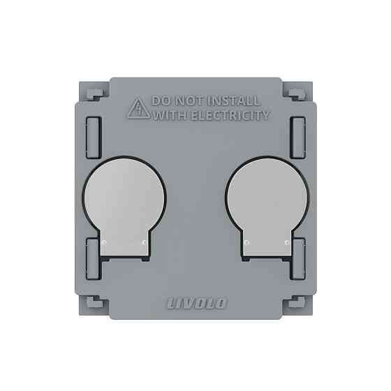 LIVOLO Сенсорний вимикач LIVOLO, 2-сенсорний, з таймером, для ролет / електрокарнизів / воріт, Коломыя