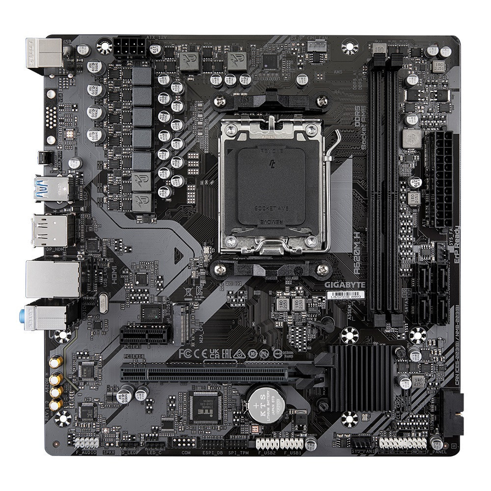 Материнська плата Gigabyte A620M H Socket AM5 без Bluetooth Харьков - изображение 2