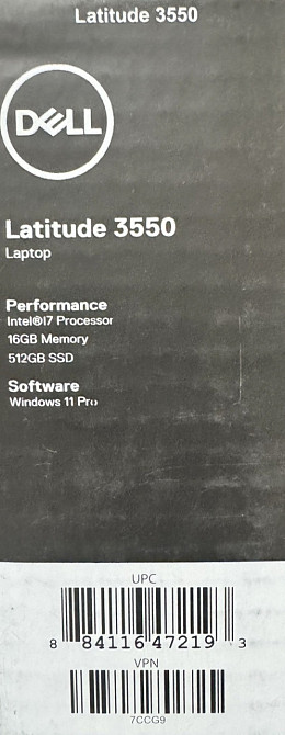 Ноутбук новий 
dell latitude 3550 Київ - фото 6