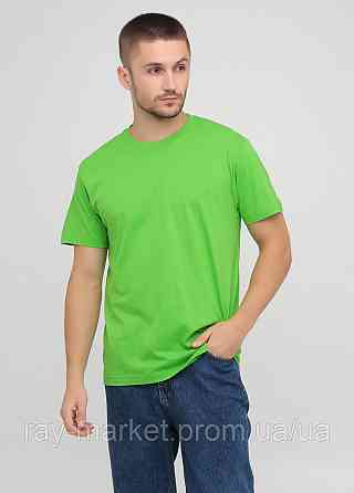 Футболка базова Stedman Classic-T Unisex  чоловіча світло-зелена (ST2000-KIW) Київ