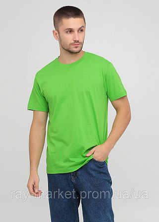 Футболка базова Stedman Classic-T Unisex  чоловіча світло-зелена (ST2000-KIW) Київ - фото 1