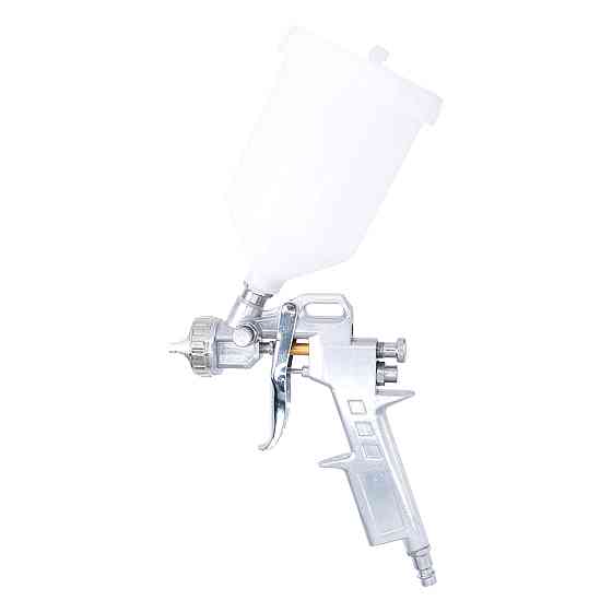 Фарбопульт пневматичний тип HP верхній пластиковий бачок, діаметр форсунки — 1,5 мм AIRKRAFT Одеса