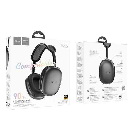 Бездротові накладні навушники HOCO W55 Pleasing BT headphones Deep Space Gray Одеса