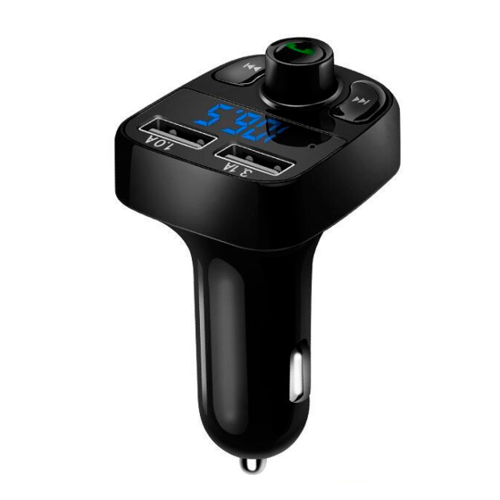 ФМ-трансмітер з Bluetooth, CAR X8 BT, з 2-ма USB / Автомобільний FM модулятор з підсвіткою Київ