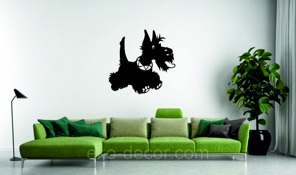 Декоративне настінне Панно «Шотланський тер'єр», Декор на стіну Чорний Київ - фото 9