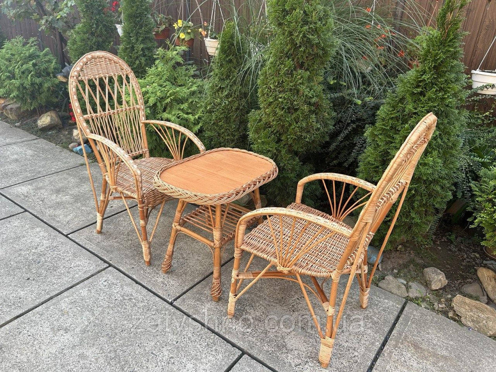 Стулья плетеные с журнальным столом Киев - изображение 10