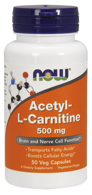 Ацетил-Л-карнитин (Acetyl-L-Carnitine) 500 мг 50 капсул Киев - изображение 2