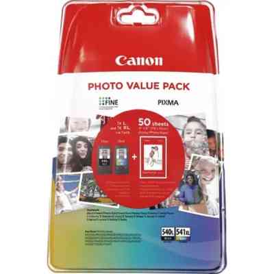 Картридж Canon PG-540 Multipack PG-540L/CL541XL BK, Color, Blister (5224B013) Вінниця