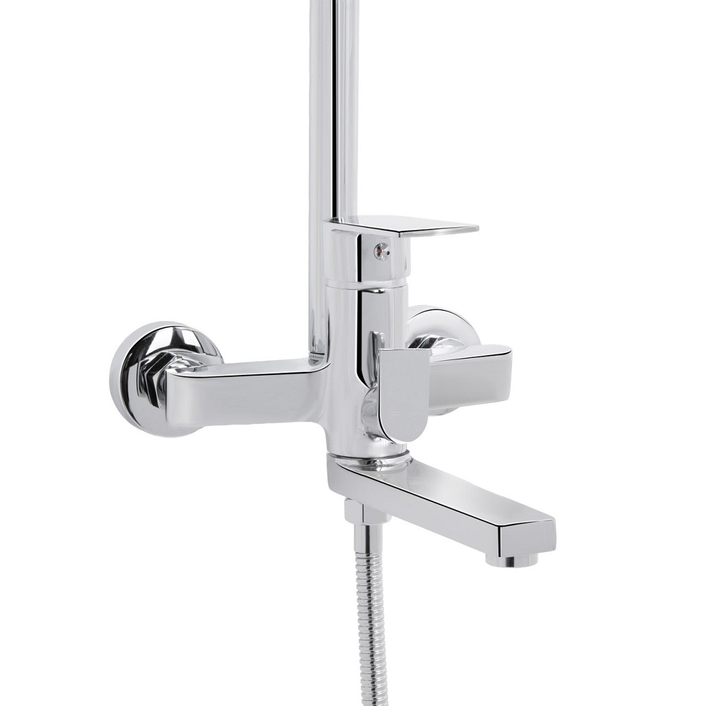 Душова система універсальна Qtap Aries на три споживачі (з виливом) QTARI1112CRM47606 Chrome Київ - фото 3