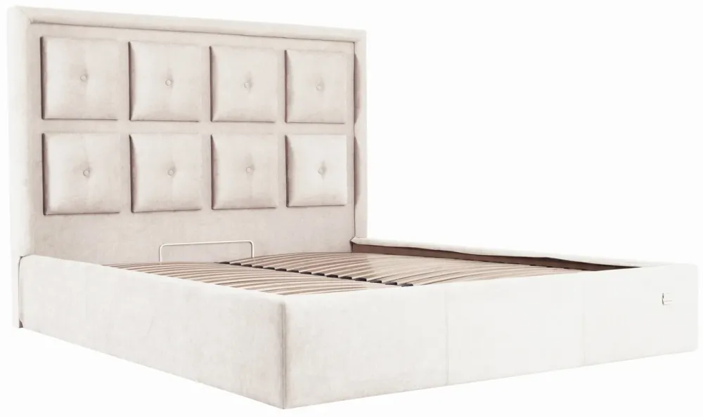 Кровать Windsor Standart 140 х 200 см Мисти Milk Бежевый Днепр - изображение 16