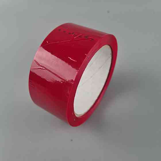 Упаковочный скотч Малиновый  38мк 45мм 80метров  