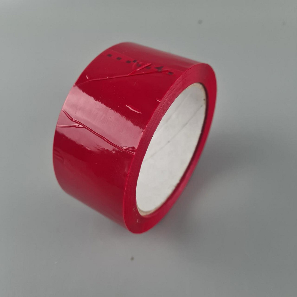 Упаковочный скотч Малиновый  38мк 45мм 80метров  