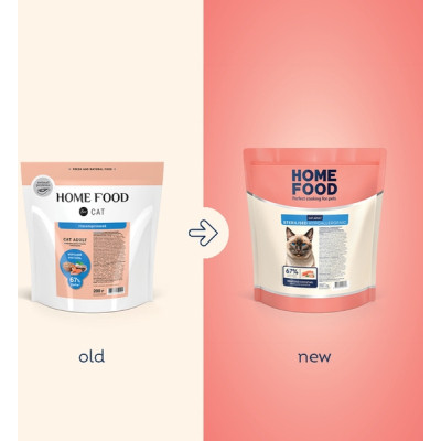 Сухий корм для кішок Home Food Hypoallergenic For sterilised морський коктейль 200 г (4820290090118) Вінниця - фото 2