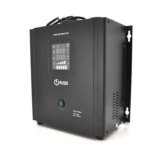 ДБЖ з правильною синусоїдою Europower PSW-EP1500WM24 (1050 Вт) 10 / 20А, настінний, під зовнішню АКБ 24В, Q1 Київ