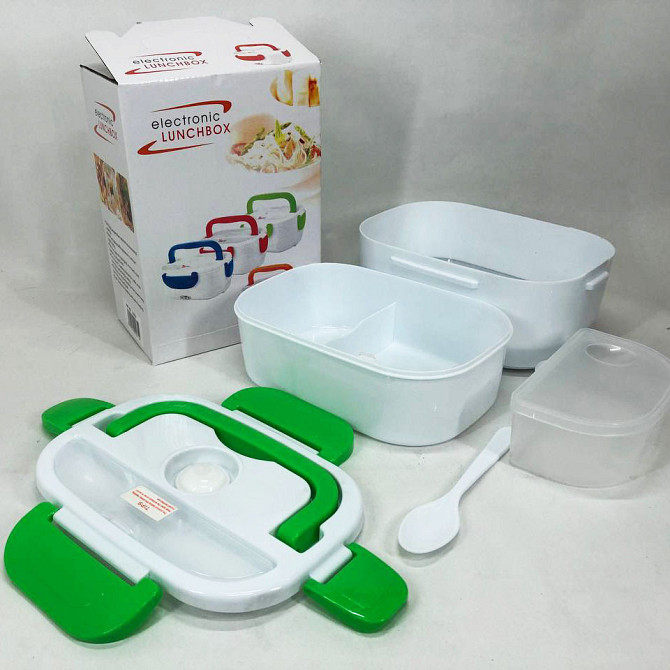 Боксы для еды с подогревом Lunch Heater 220 V, Контейнер для раздельного питания Термос еды GH-38 Киев - изображение 4