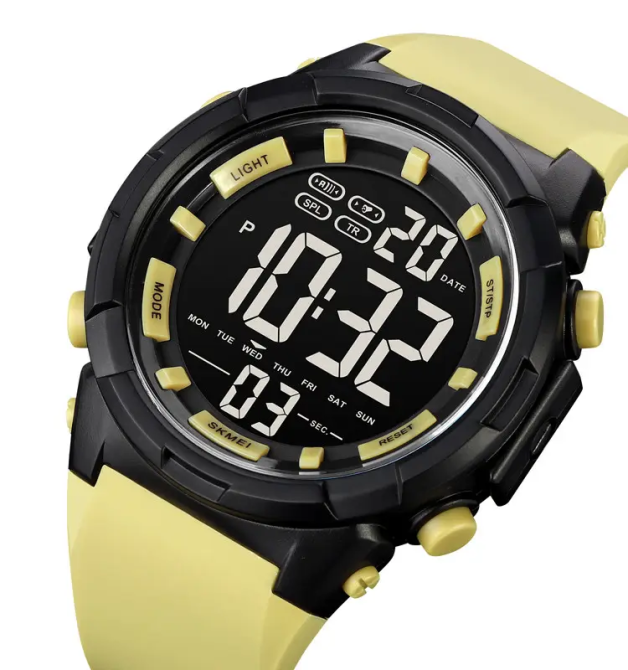 Мужские наручные часы Skmei 1845 Желтый Винница - изображение 2