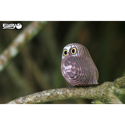 Пазл Eugy 3D Зоопарк Сова (XEG-044) Вінниця - фото 3