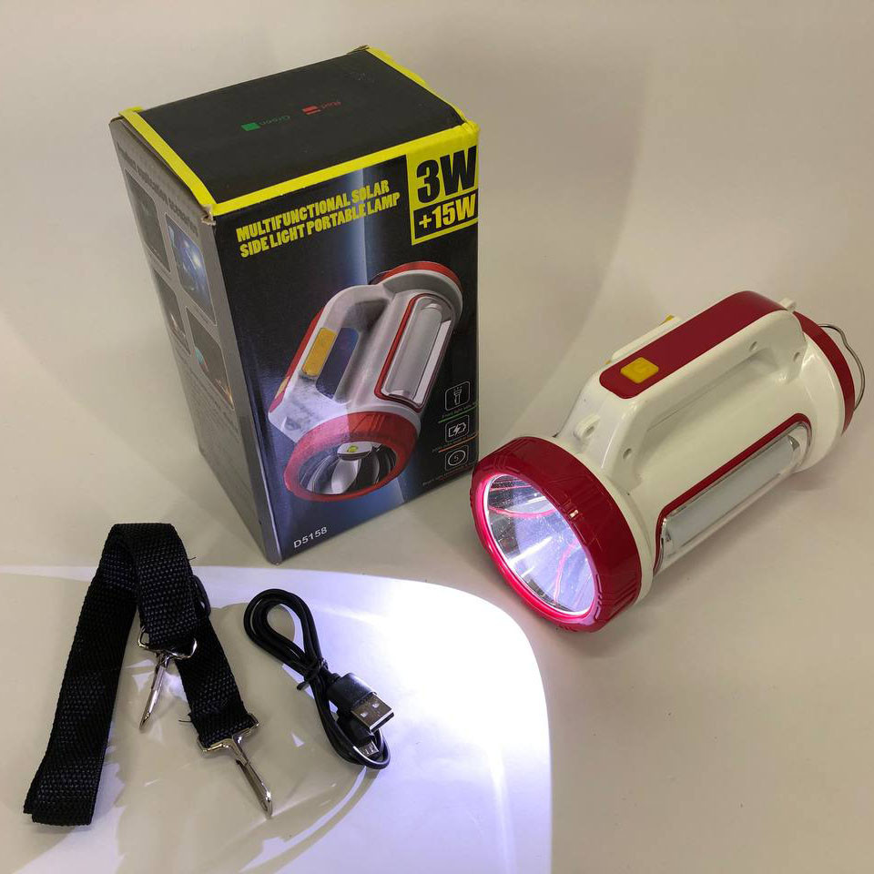 Кемпінговий акумуляторний ліхтар прожектор портативний 5158-LED-COB, Потужний ліхтар UJ-688 для риболовлі Київ - фото 10