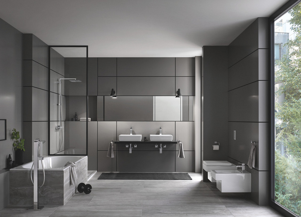 Підлоговий змішувач для ванни Grohe Eurocube   ( 23672001 ) 29607 Харьков - изображение 3