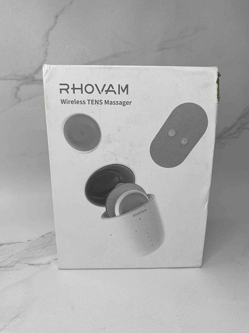 Б/В Портативний апарат ТеНС Rhovam Wireless TENS Massager U8 бездротовий міостимулятор для зняття болю, розслаблення м'язів, заряд Київ - фото 9