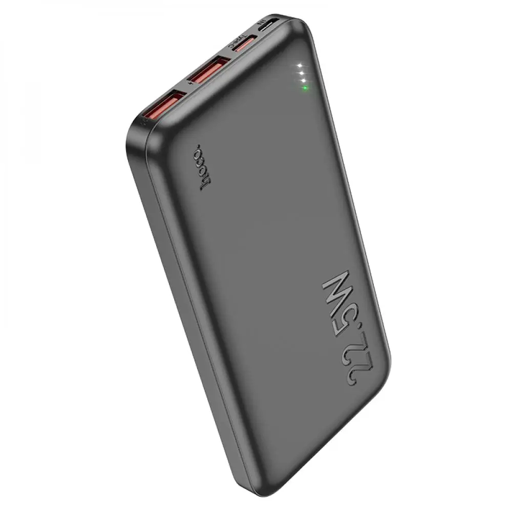 Зовнішній акумулятор HOCO J101 Astute 22.5W fully compatible power bank(10000mAh) Black Київ - фото 4