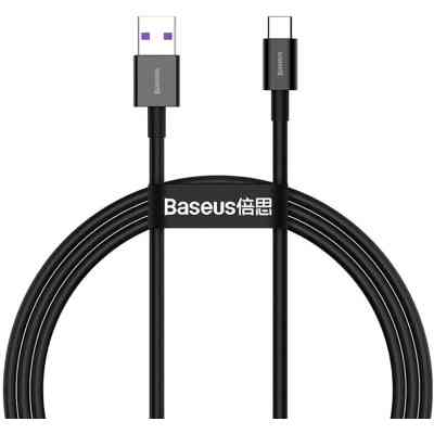 Дата кабель USB 2.0 AM to Type-C 2.0m 3A Black Baseus (CATYS-A01) Винница