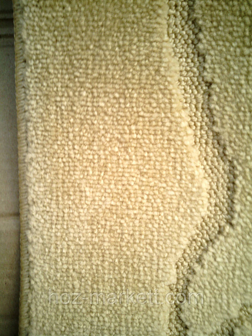 Набор ковриков для ванной и туалета бежевый производство Турция Харьков - изображение 2