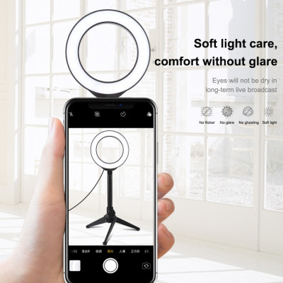 Набір блогера Puluz Ring USB LED lamp PKT3084B 4.7&quot; + table stand (PKT3084B) Вінниця - фото 2