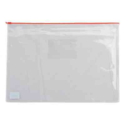 Папка на блискавці Buromax А4, plastic zipper red (BM.3946-05) Вінниця