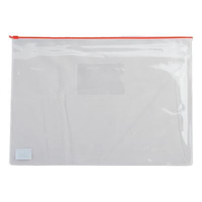 Папка на блискавці Buromax А4, plastic zipper red (BM.3946-05) Вінниця - фото 1