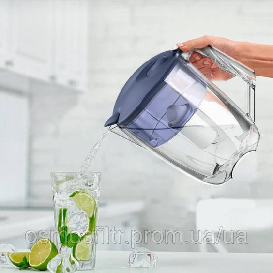 Фільтр-глечик ECOSOFT Maxima сапфіровий 5 л (FMVMAXIMADBECO) Київ - фото 1