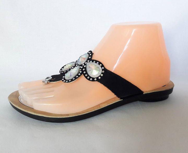 Женские Тапочки Шлёпанцы Сланцы Вьетнамки Чёрные (размеры: 36,37) Днепр - изображение 3