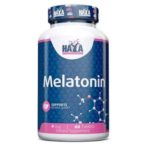 Мелатонін Haya Labs Melatonin 4mg 60 tabs Луцьк - фото 1