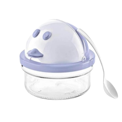 Цукорниця Каченя з ложкою 415мл скло КС-301 ELIF Житомир - изображение 1