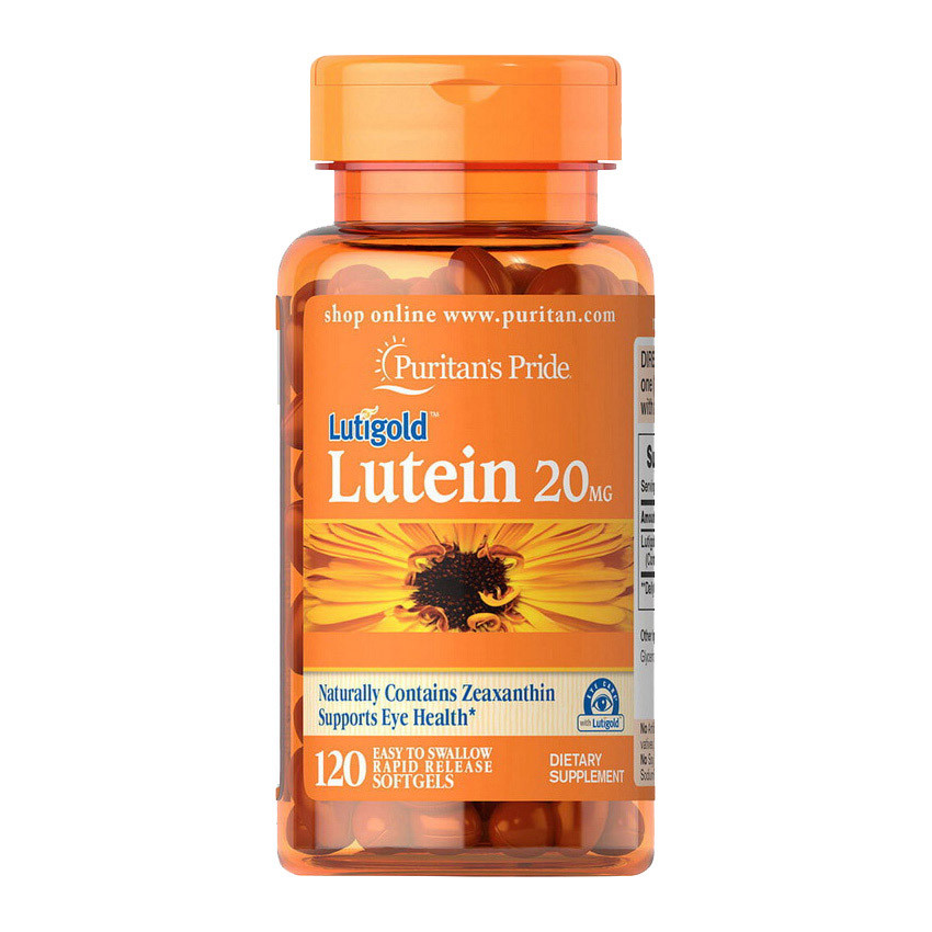 Lutein 20 mg (120 softgels) Луцк - изображение 1