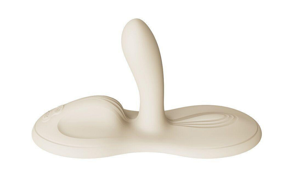 Sit-on-top смарт-вібратор Zalo – Flora Smart Vibrating Pad Ivory White, 9 моторів Sex Aura Київ - фото 2