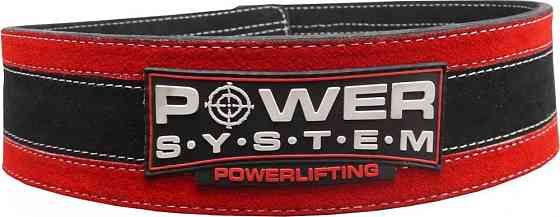 Пояс для важкої атлетики Power System Stronglift PS-3840 Black/Red S/M Кам'янське