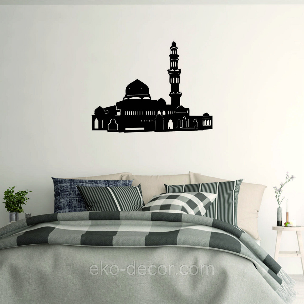 Декоративне настінне Панно «Іслам» Декор на стіну 70*52 см, Чорний Київ - фото 5