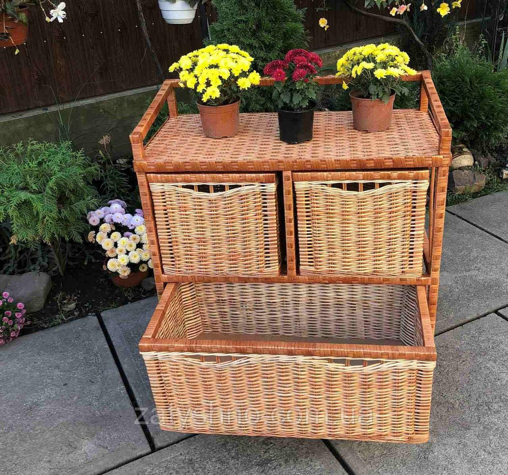 Комод плетеный с ящиками высувными Киев - изображение 6