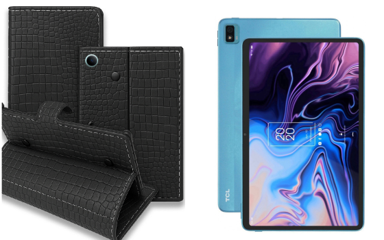 Книжка-трансформер для планшета Tcl 10 Tab Max, колір Black Krokodil Black Київ