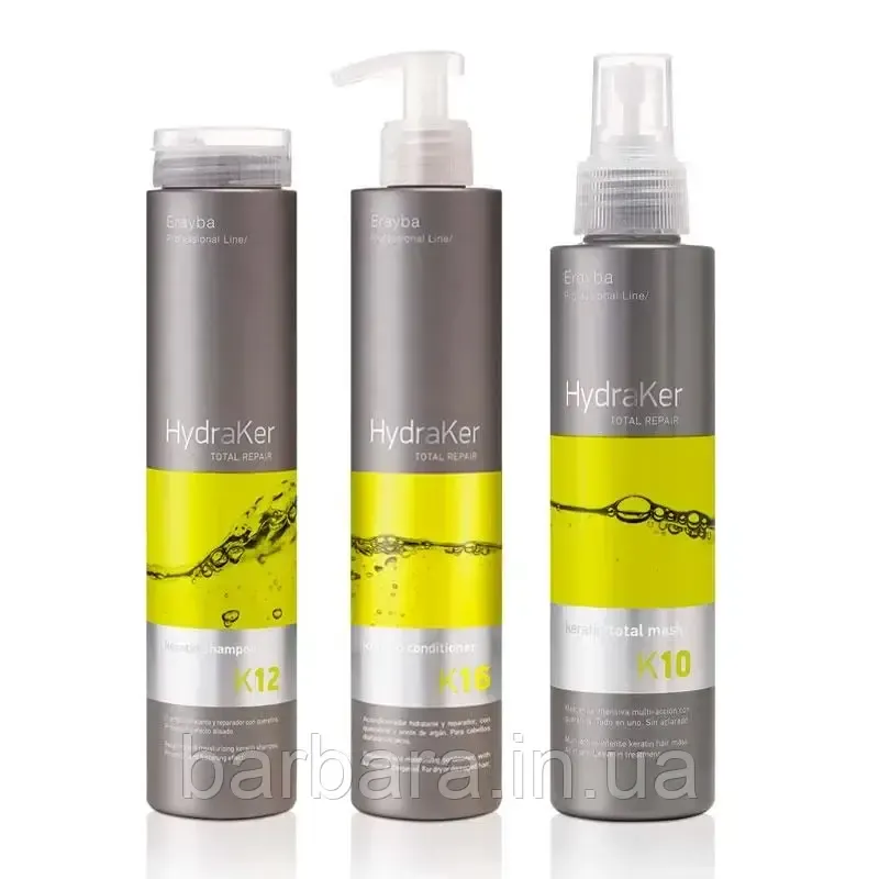 Набір Ерайба Erayba HydraKer Hair Botox- кератин+ботокс для волося Київ - фото 2