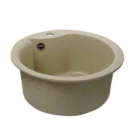 Гранітна мийка для кухні VALESO TURAS 480 матова Пісок Коломия