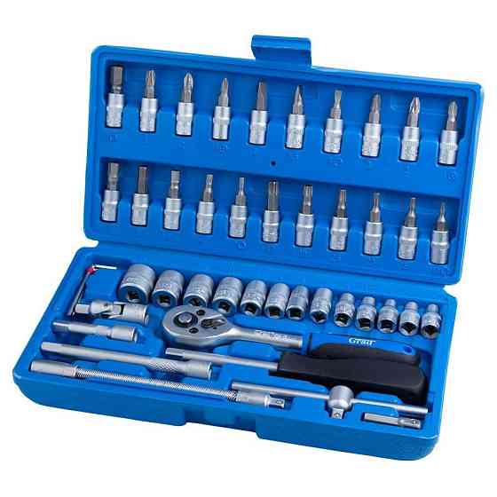 Набор торцевых насадок и биты 1/4