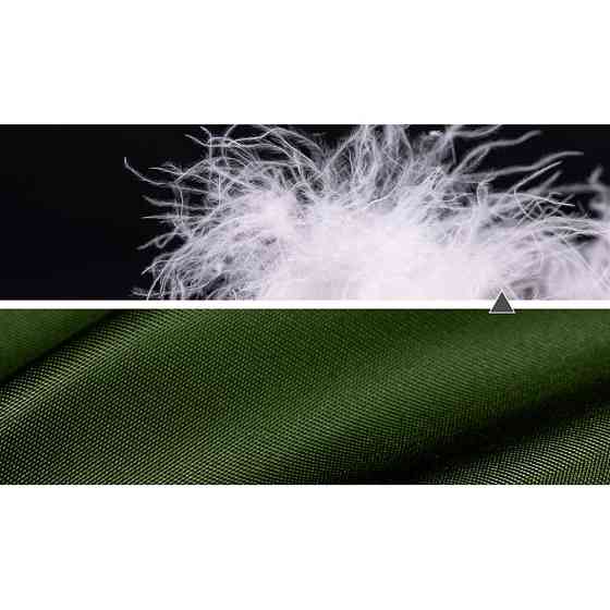 Спальний мішок з натуральним пухом Naturehike CWM295 CNK2300SD013, зелений Київ