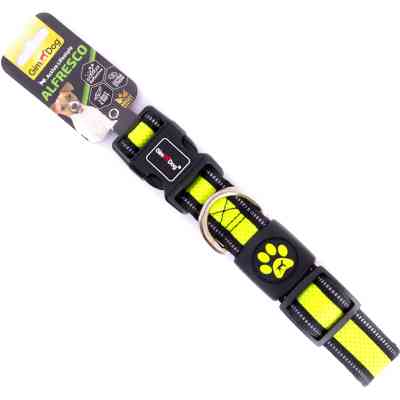 Ошейник для животных GimDog Alfresco неопрен 42-66 см/32 мм желтый (8009632059501) Винница